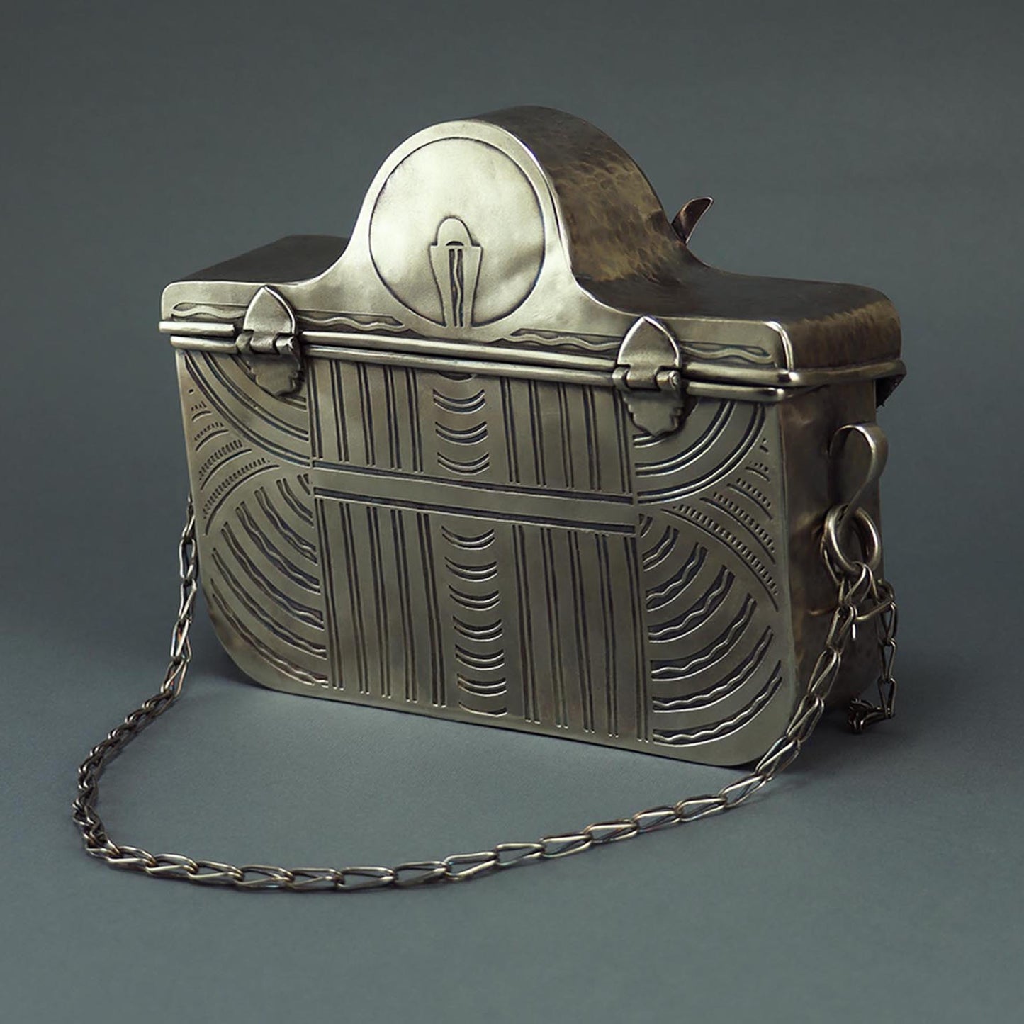 Hathor Brass handbag