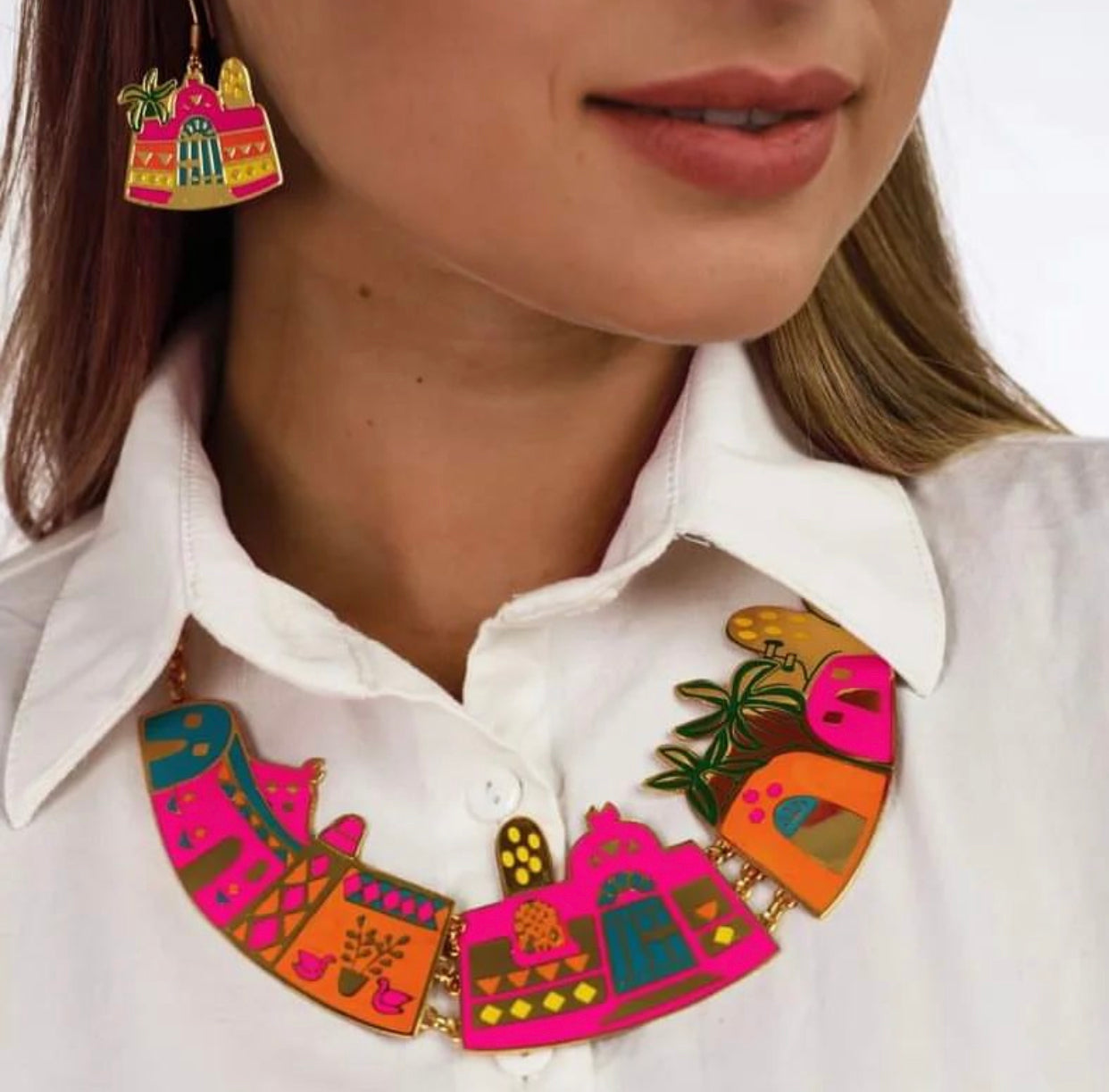 Nubian House Neckalce